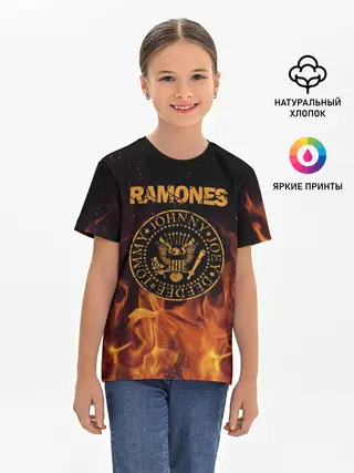 Детская базовая футболка / Ramones