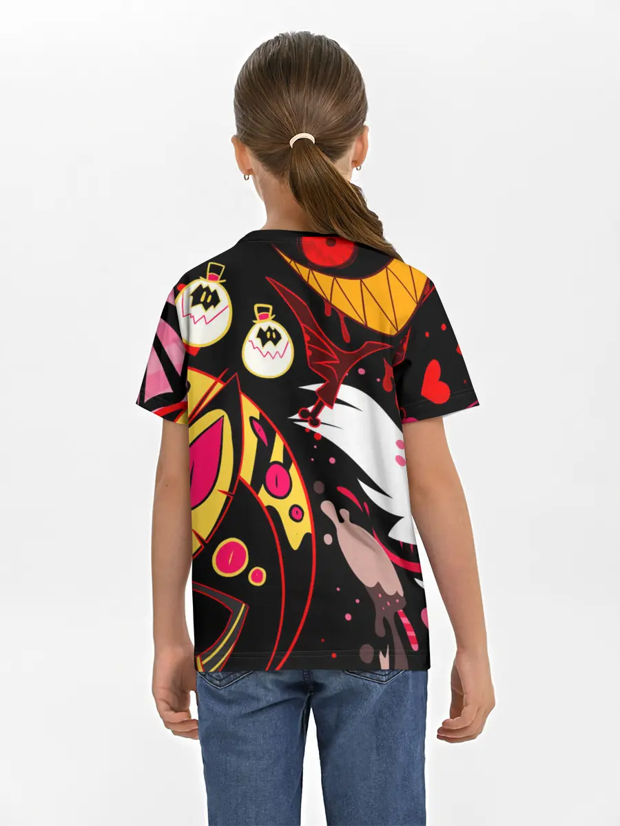 Детская базовая футболка / Hazbin Hotel