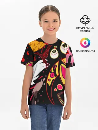 Детская базовая футболка / Hazbin Hotel