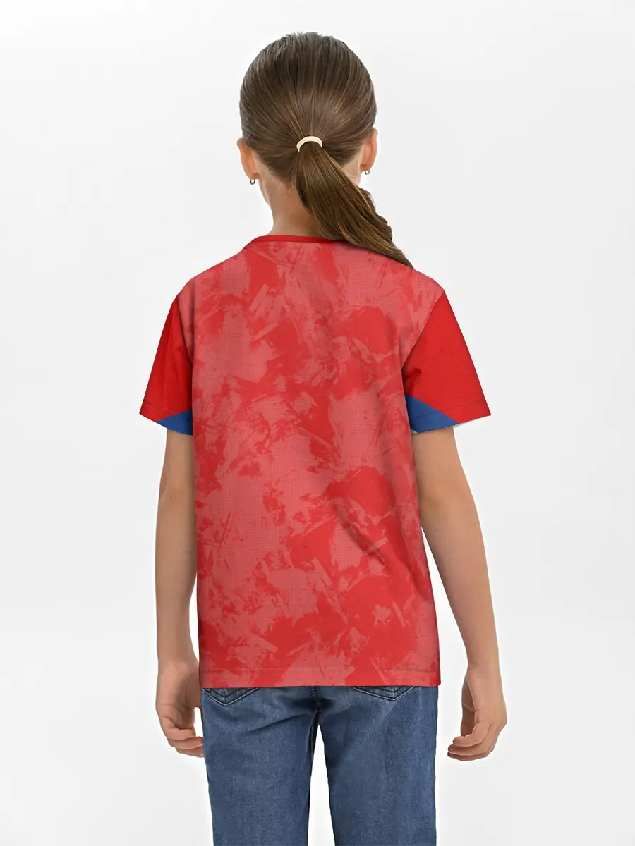 Детская базовая футболка / Russia home EURO 2020