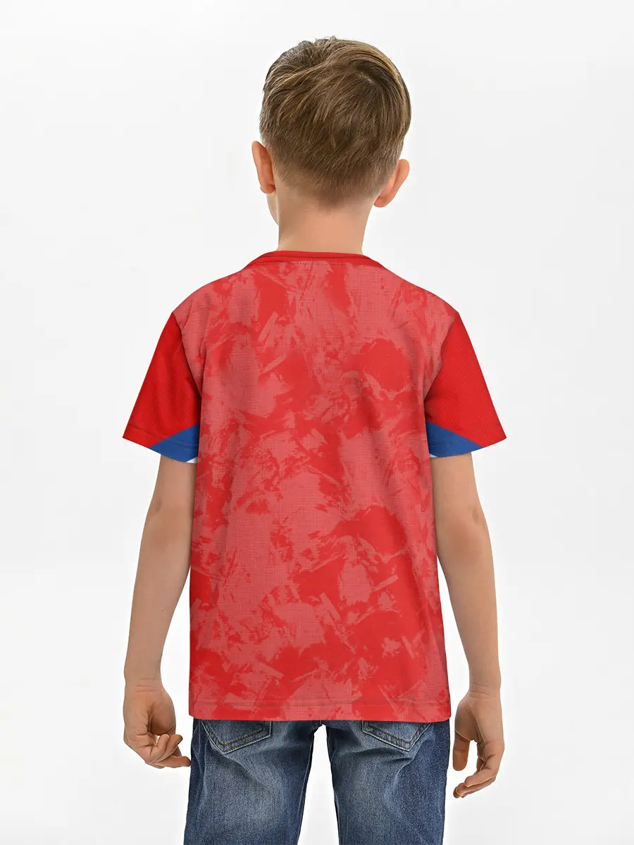 Детская базовая футболка / Russia home EURO 2020