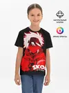 Детская базовая футболка / SK8 the Infinity. Reki