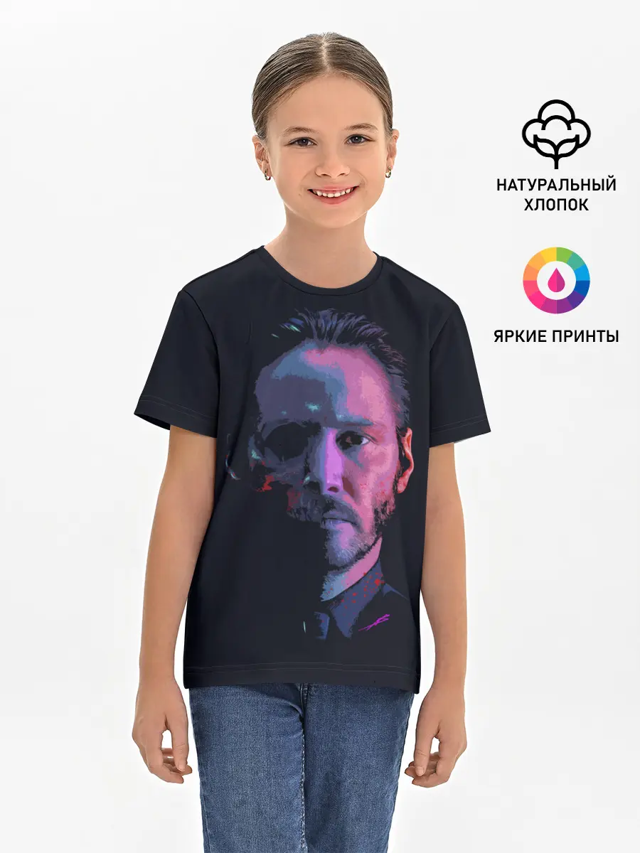 Детская базовая футболка / Джон Уик