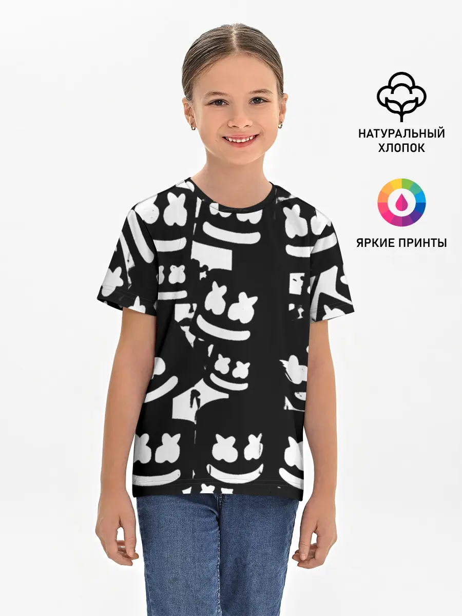 Детская базовая футболка / Marshmello