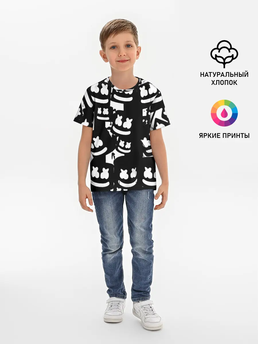 Детская базовая футболка / Marshmello