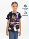 Детская базовая футболка / Cristiano Ronaldo