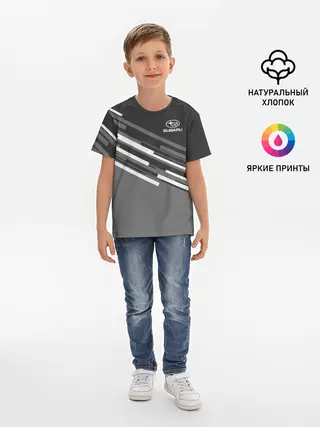 Детская базовая футболка / SUBARU SPORT