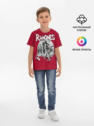 Детская базовая футболка / BW Ramones