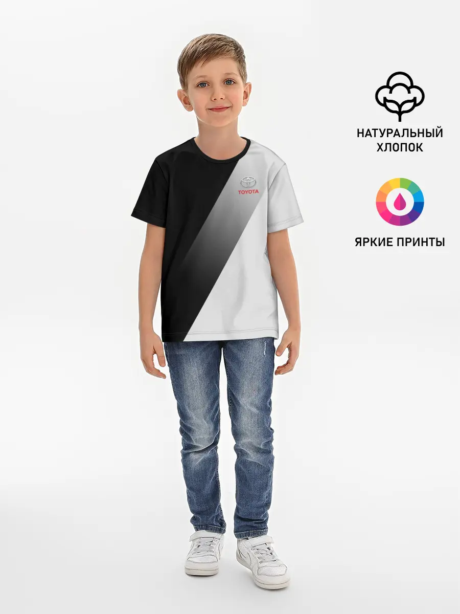 Детская базовая футболка / TOYOTA | ТОЙОТА ELITE
