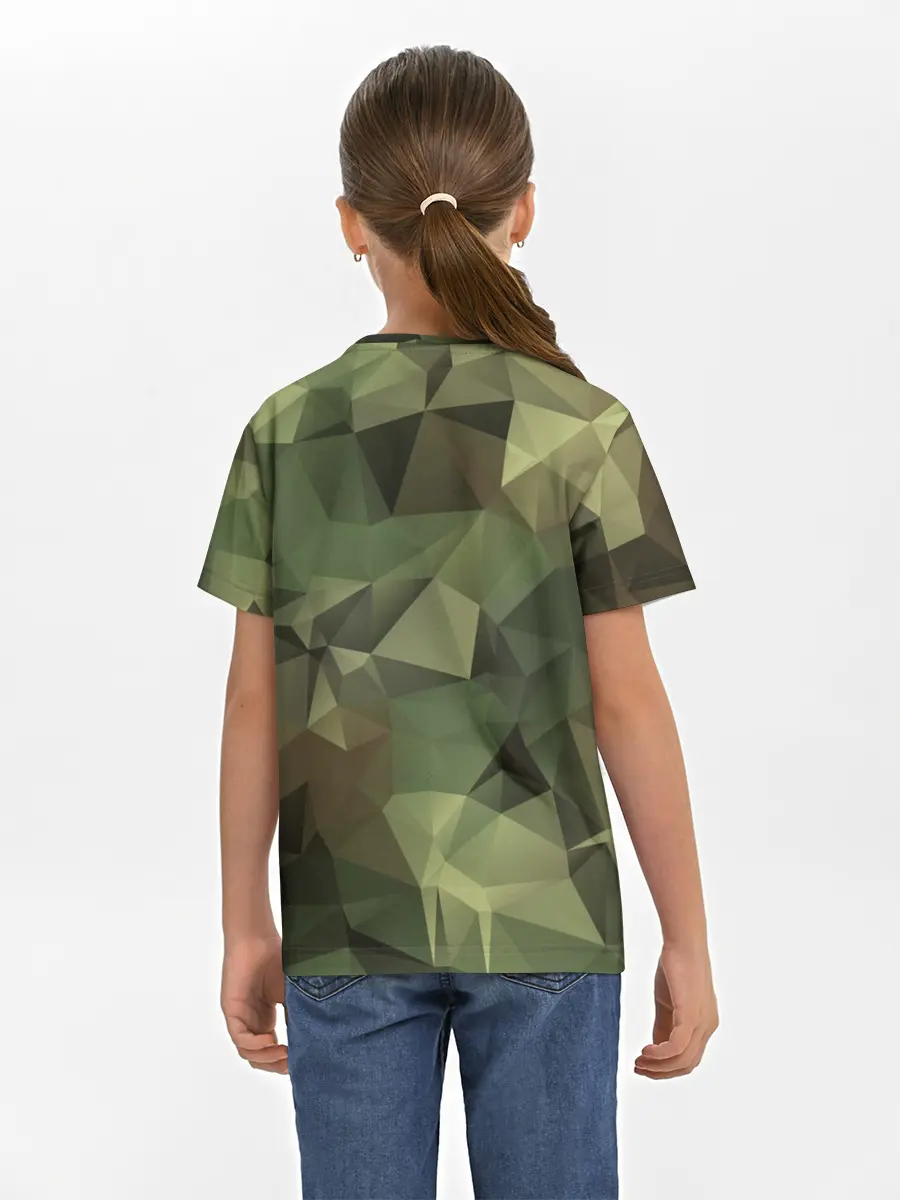 Детская базовая футболка / Камуфляж