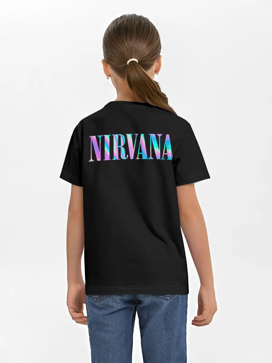 Детская базовая футболка / Nirvana