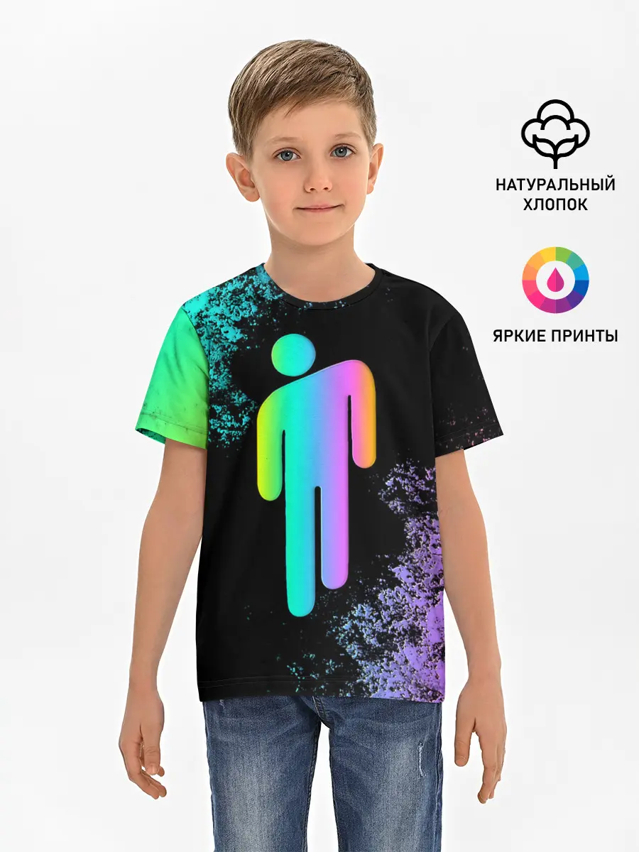 Детская базовая футболка / BILLIE EILISH