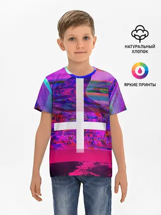 Детская базовая футболка / Cross