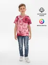 Детская базовая футболка / Розовые Розы