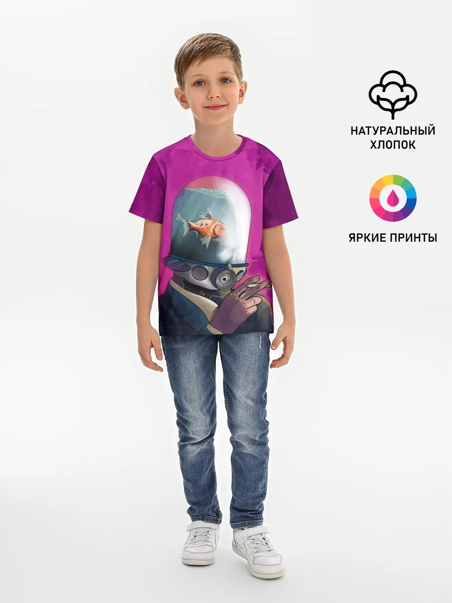 Детская базовая футболка / Эй Джей | Академия Амбрелла