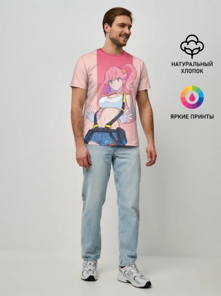 Мужская базовая футболка / Айна