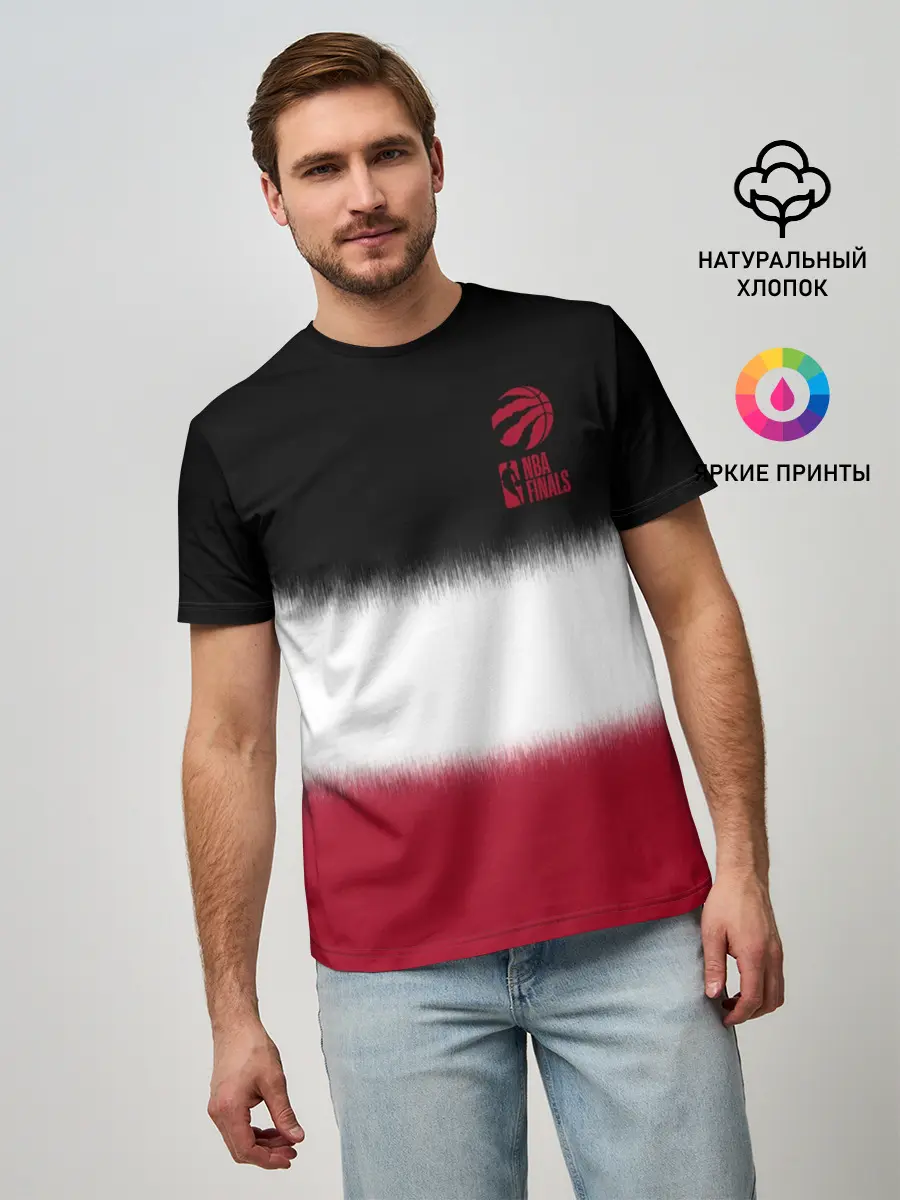 Мужская базовая футболка / 2019 Champions Raptors