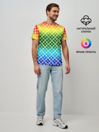 Мужская базовая футболка / Для фотографов. RGB. Диафрагма.