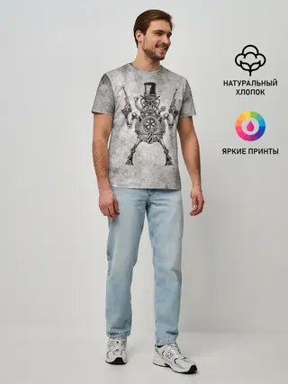 Мужская базовая футболка / Стимпанк