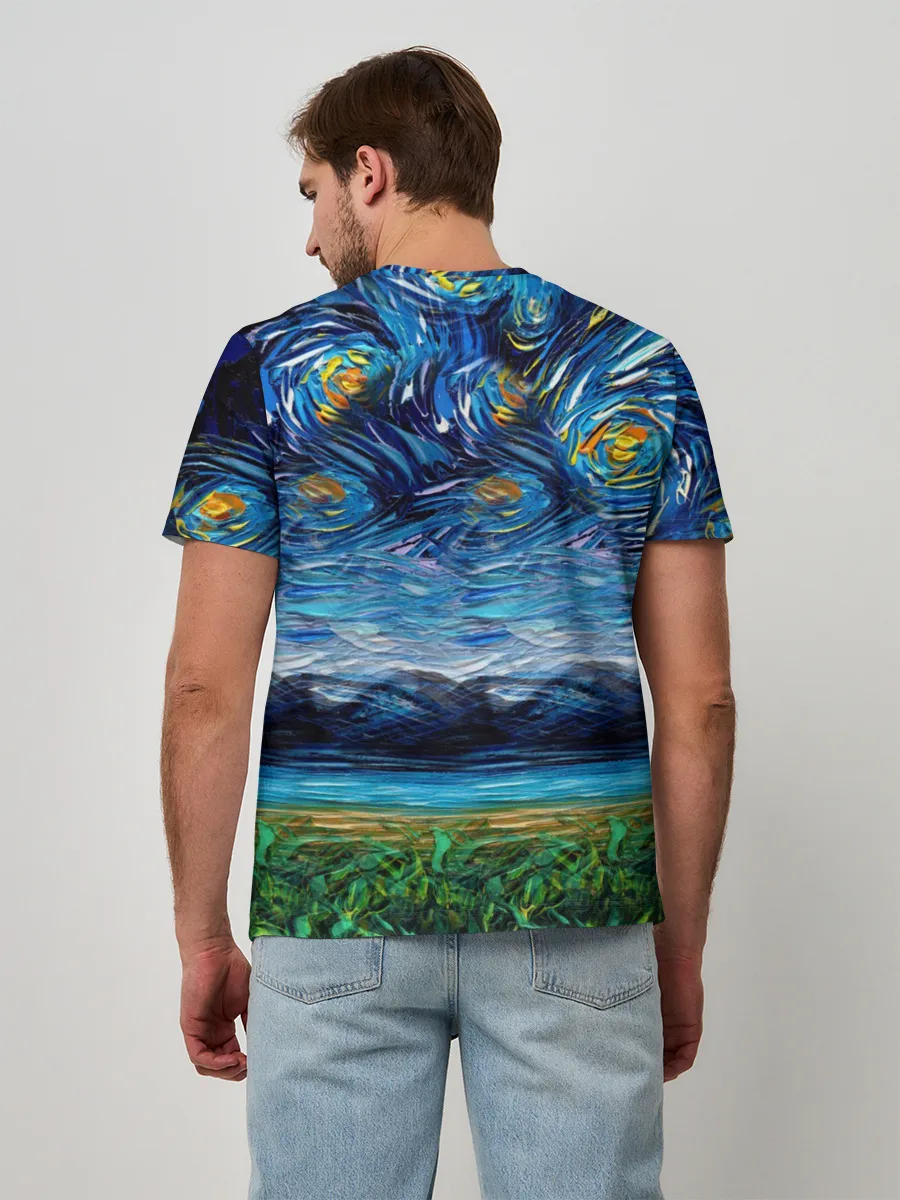 Мужская базовая футболка / Кокер-спаниель