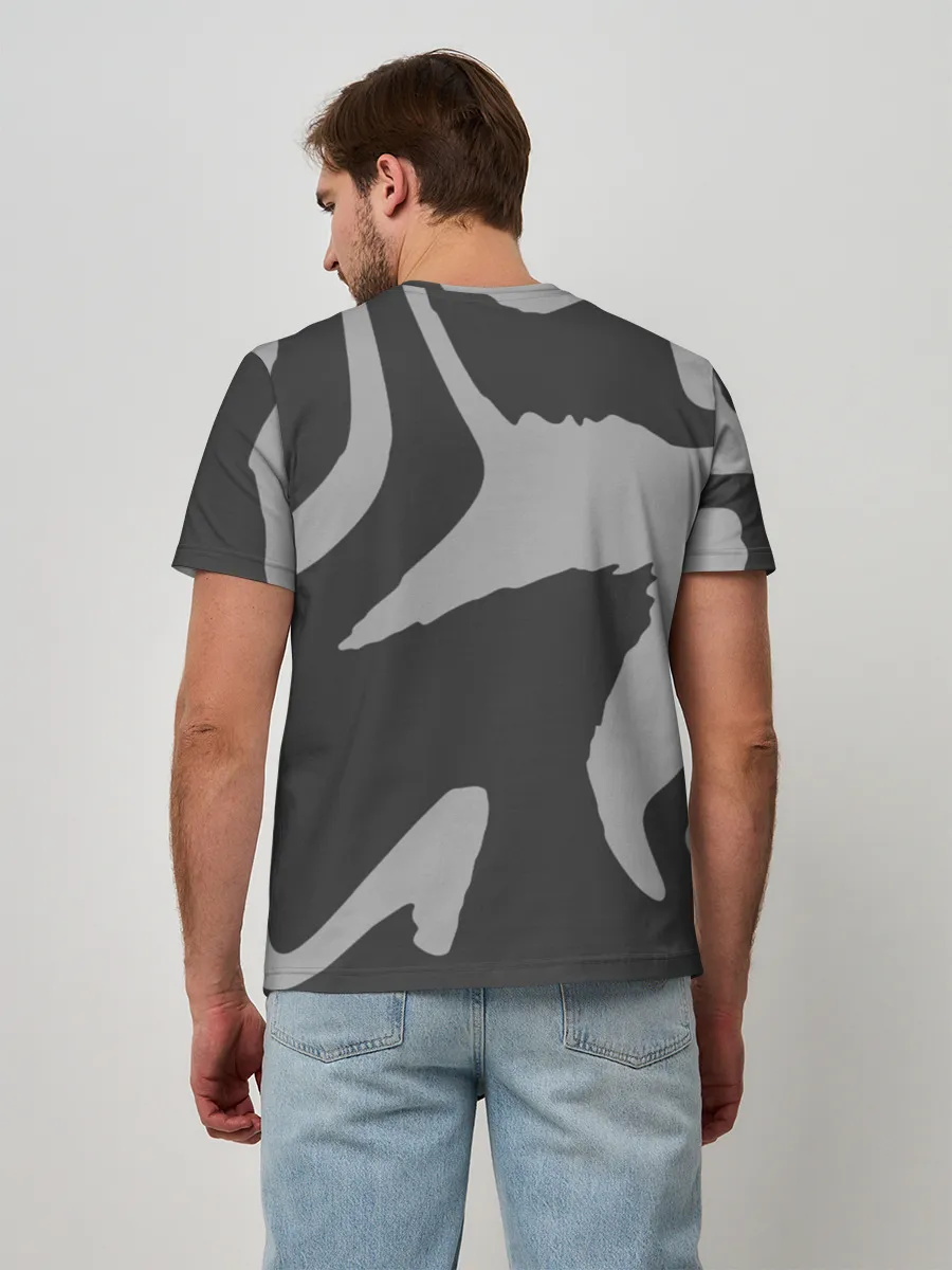 Мужская базовая футболка / BTS Style