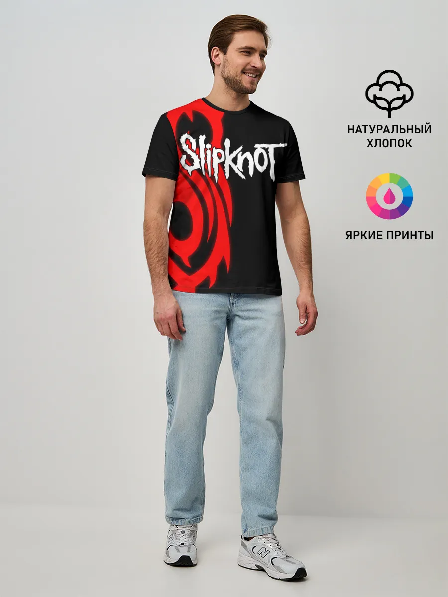 Мужская базовая футболка / Slipknot