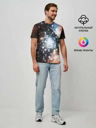 Мужская базовая футболка / COSMO STAR