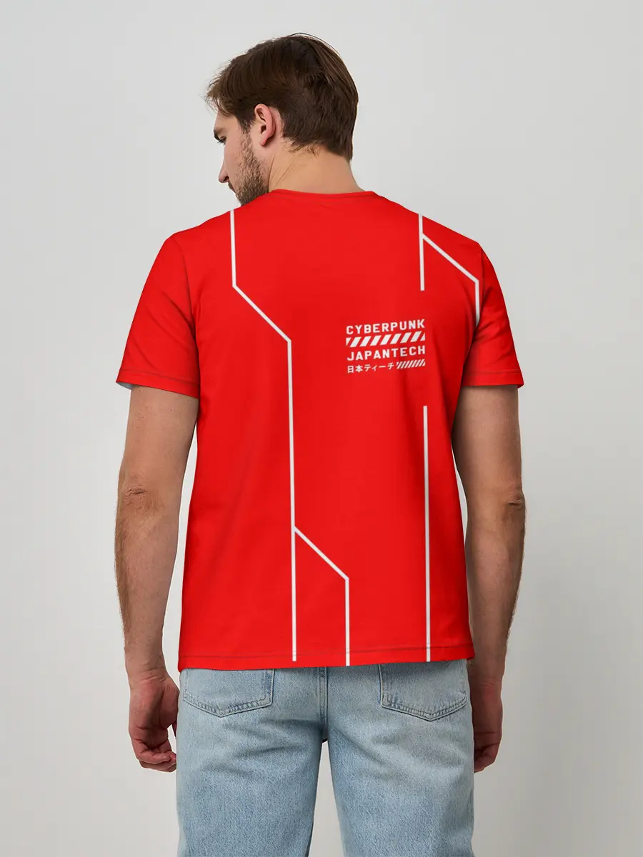 Мужская базовая футболка / CYBERPUNK FASHION