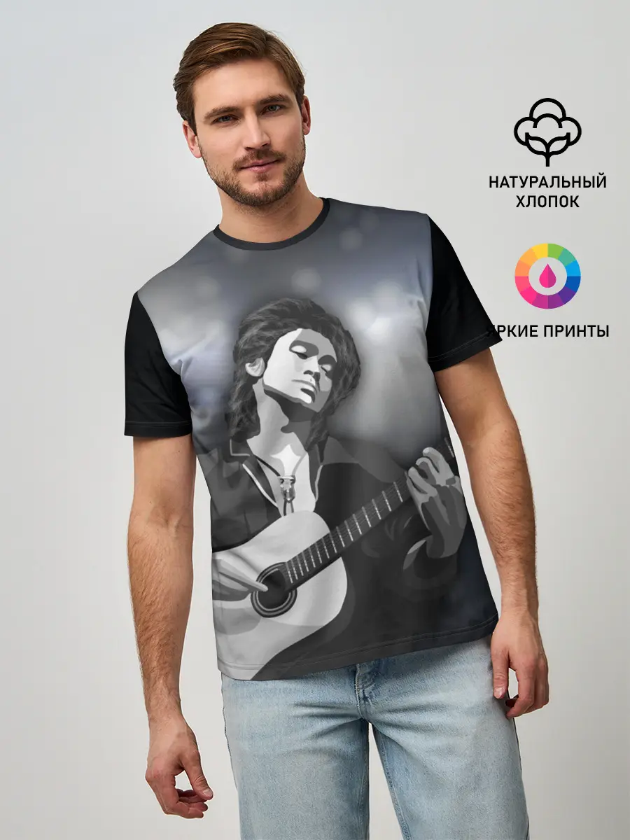 Мужская базовая футболка / КИНО