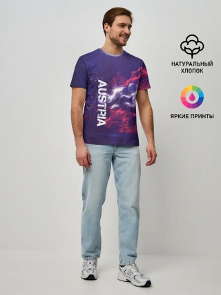 Мужская базовая футболка / Austria