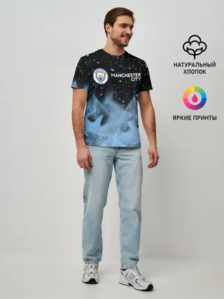 Мужская базовая футболка / MANCHESTER CITY Манчестер Сити