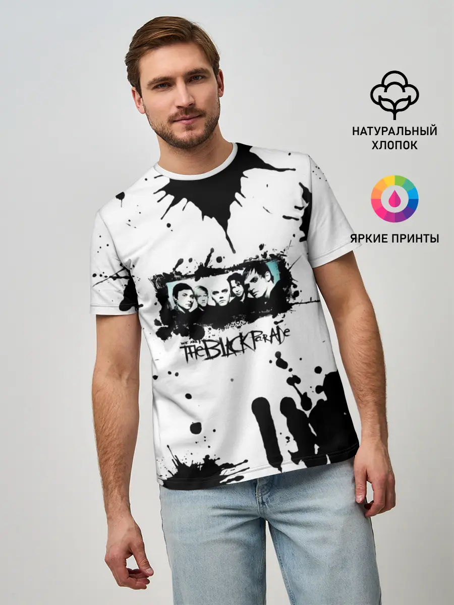 Мужская базовая футболка / We are the black parade