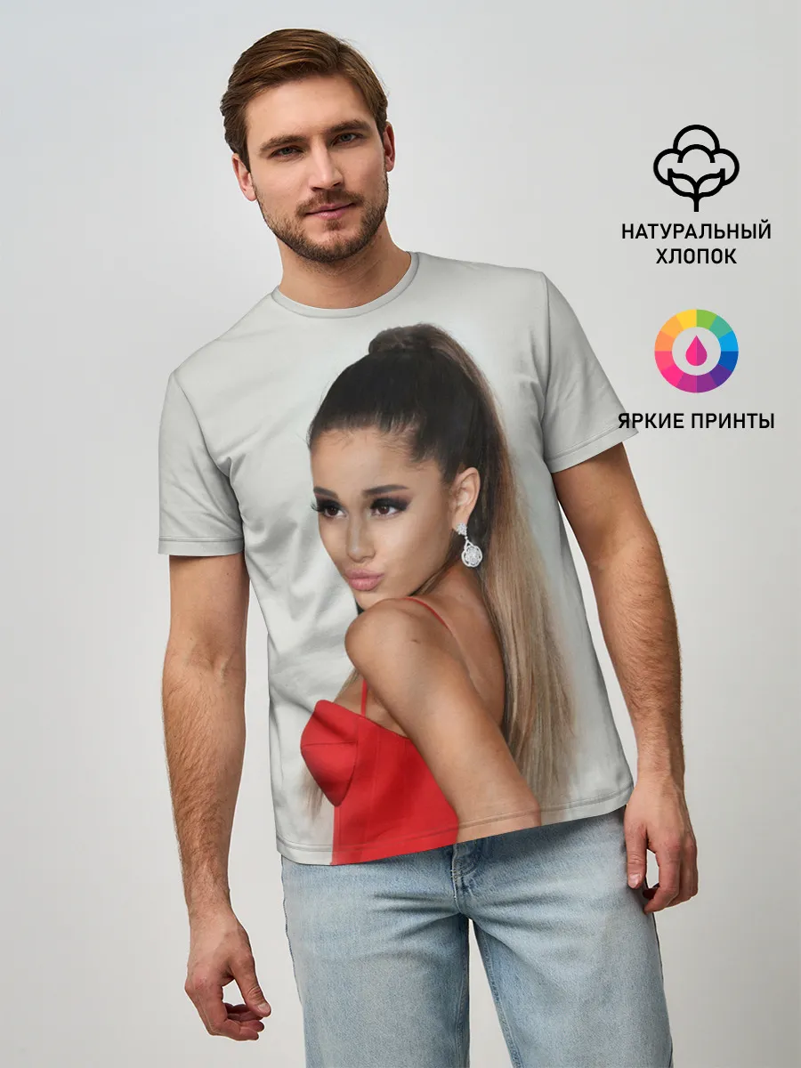 Мужская базовая футболка / Ariana Grande