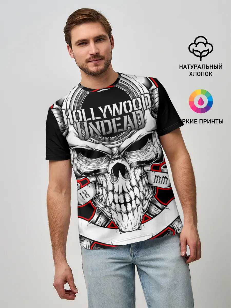 Мужская базовая футболка / Hollywood Undead