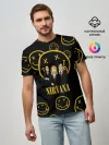 Мужская базовая футболка / Арт на группу Nirvana