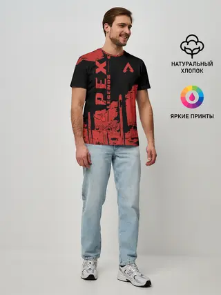 Мужская базовая футболка / Apex Legends