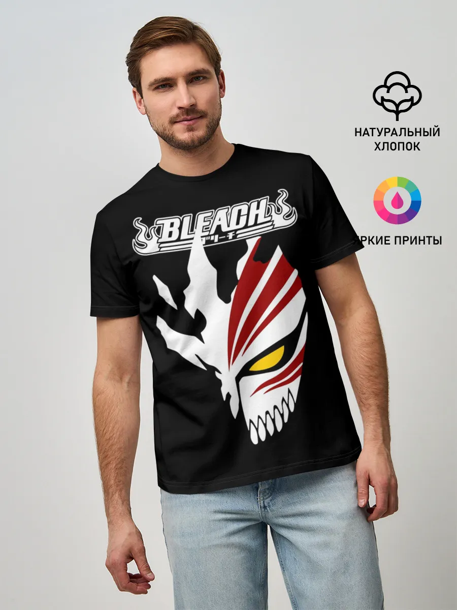 Мужская базовая футболка / BLEACH vector art