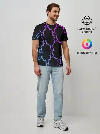 Мужская базовая футболка / Hannibal