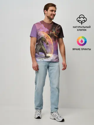 Мужская базовая футболка / Ведьмак и Секиро