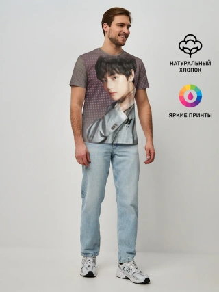 Мужская базовая футболка / BTS. Ким Тэ Хён