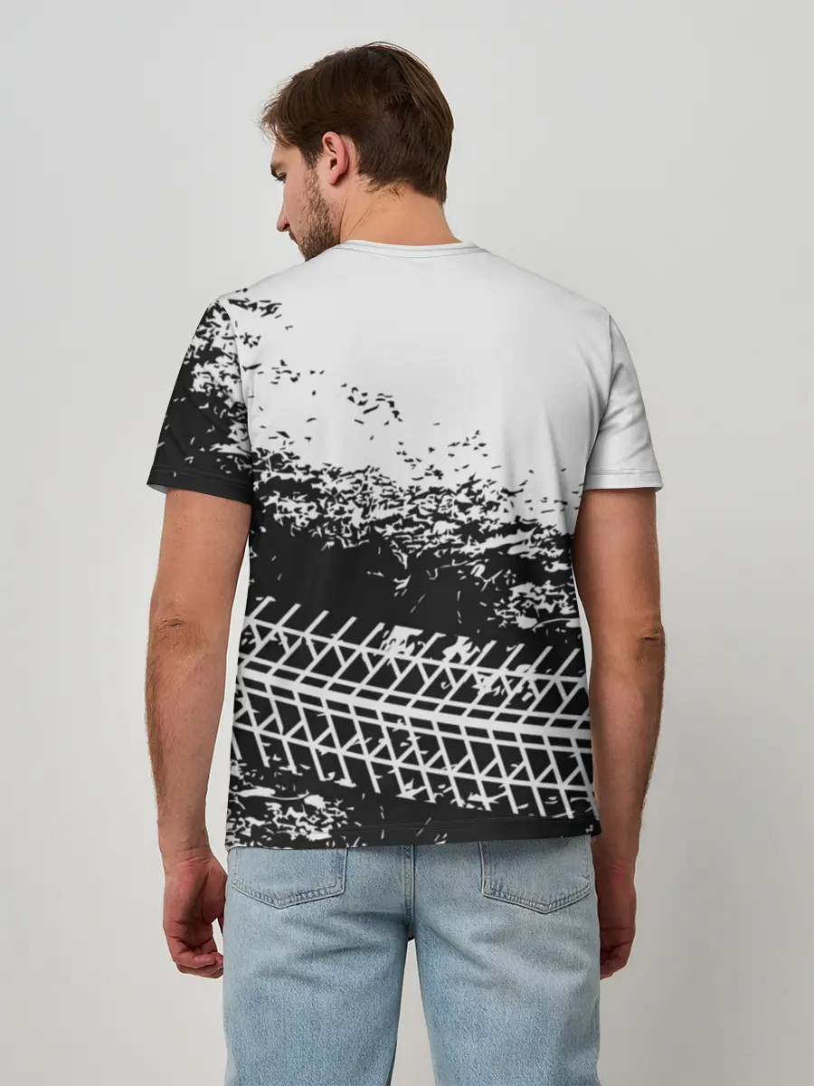 Мужская базовая футболка / Mercedes