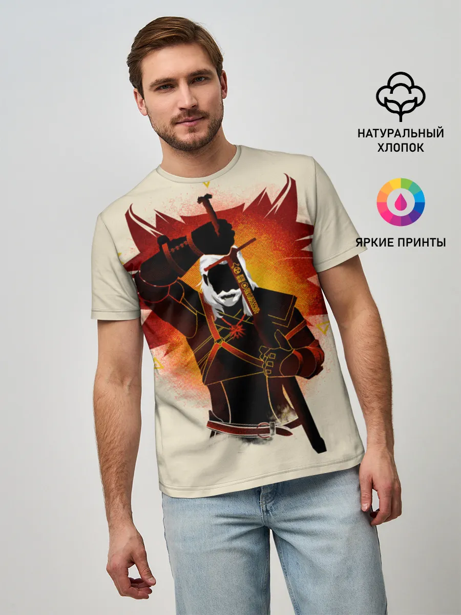 Мужская базовая футболка / Ведьмак 3: Дикая Охота