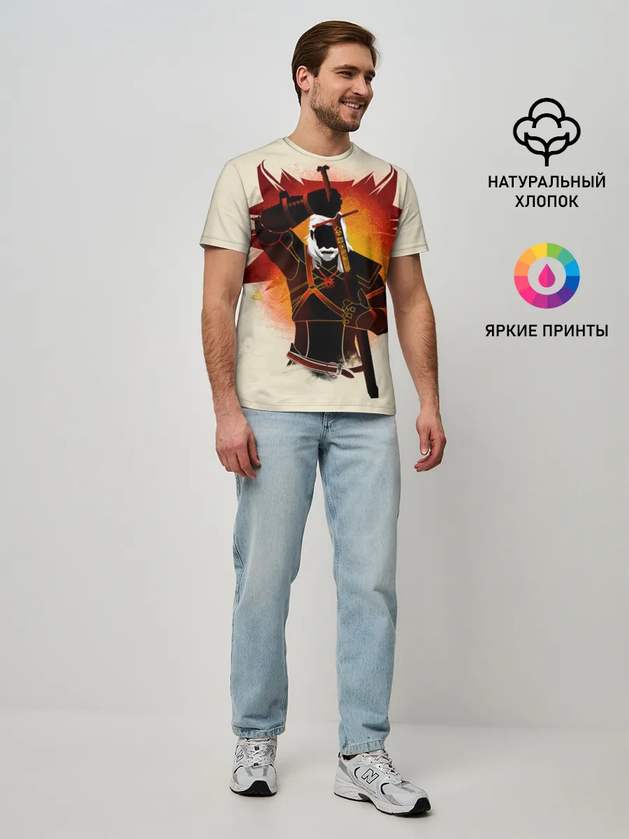 Мужская базовая футболка / Ведьмак 3: Дикая Охота