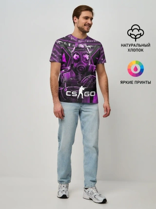 Мужская базовая футболка / CS:GO