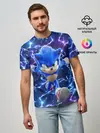 Мужская базовая футболка / Sonic | Соник
