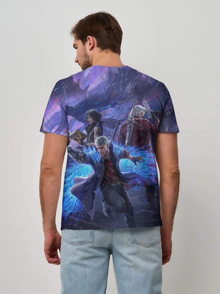 Мужская базовая футболка / DEVIL MAY CRY | ДЕВИЛ МАЙ КРАЙ