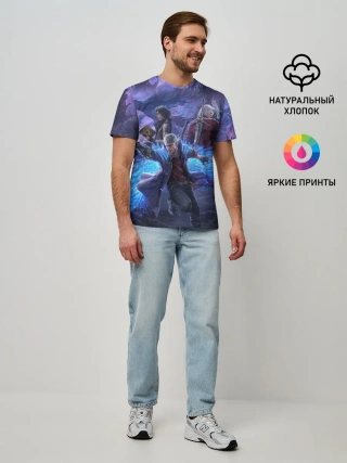 Мужская базовая футболка / DEVIL MAY CRY | ДЕВИЛ МАЙ КРАЙ