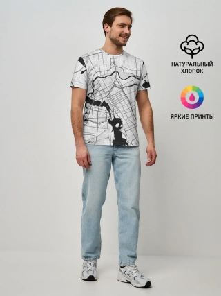 Мужская базовая футболка / генплан