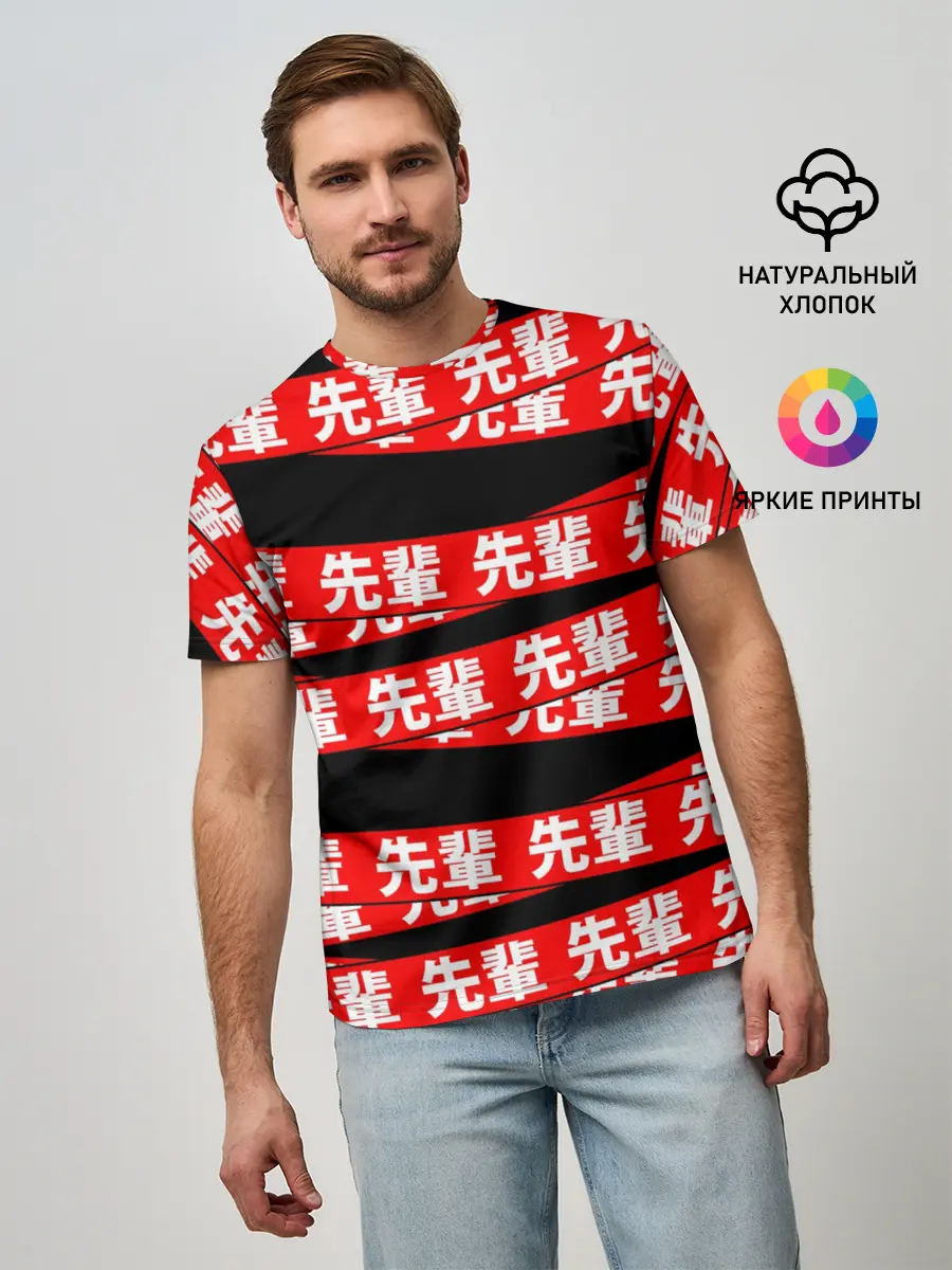 Мужская базовая футболка / Anime