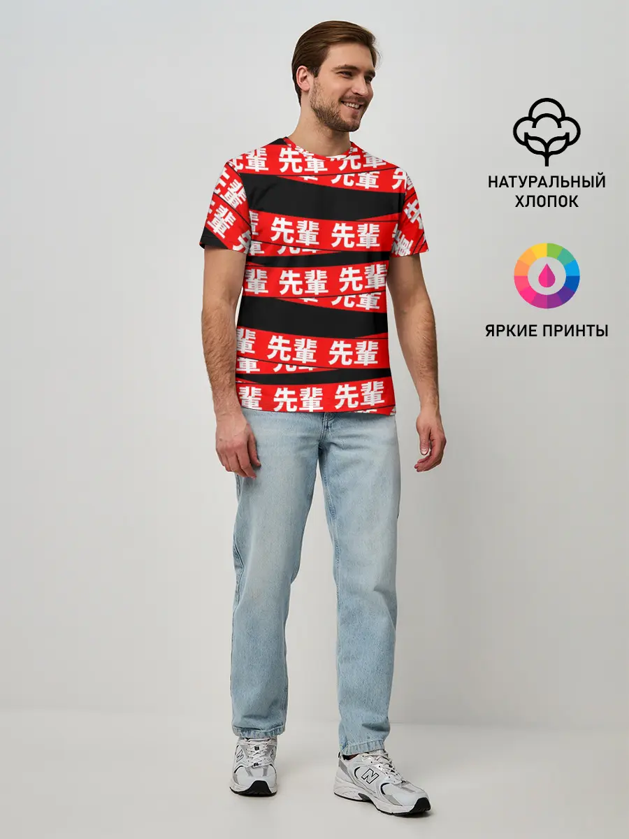 Мужская базовая футболка / Anime